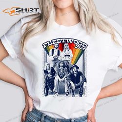fleetwood mac retro aesthetic design t-shirt