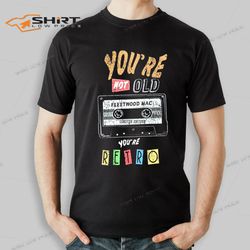 fleetwood mac cassette tape words retro t-shirt
