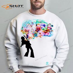 jimi hendrix sweatshirt soul explosion white