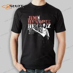 jimi hendrix t-shirt peace hand sign