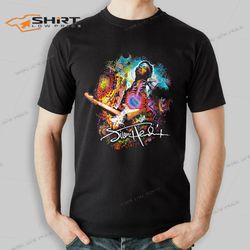 jimi hendrix t-shirt angel black