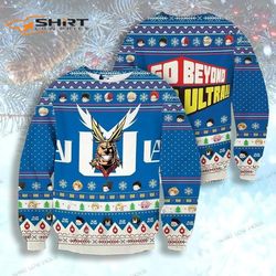 go beyond plus ultra ugly christmas sweater