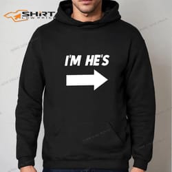 im hes meme matching couple hoodie