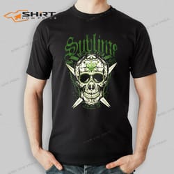 sublime t-shirt skull long beach california