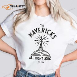 the mavericks music band shirt all night long