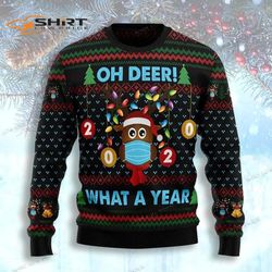oh deer ugly christmas sweater