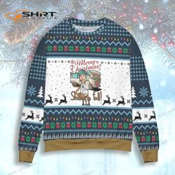 national lampoon is christmas vacation shitter is full ugly christmas sweater
