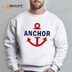 monkey d luffy anchor one piece sweatshirt