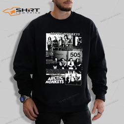 vintage arctic monkeys band sweatshirt