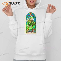 stained glass individual amphibia marcy wu hoodie