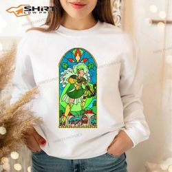 stained glass individual amphibia marcy wu sweatshirt