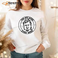 theo von white logo sweatshirt