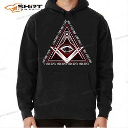 i see you triangle icon hoodie