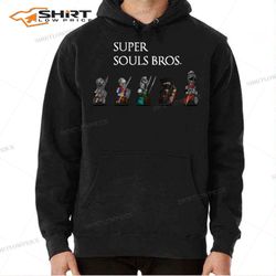 super souls bros dark souls hoodie