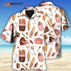 baking lovely bread hawaiian shirt