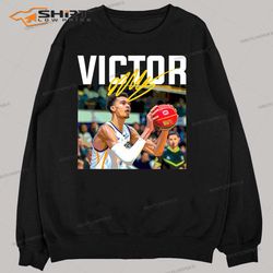 victor wembanyama signature san antonio sweatshirt