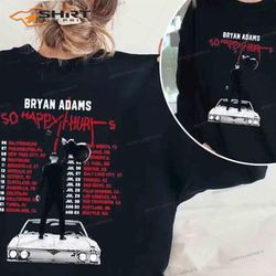 bryan adams tour 2023 t-shirt so happy hurts classic