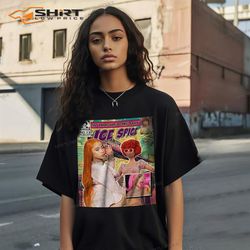 cartoon ice spice t-shirt rap concert stylish apparel