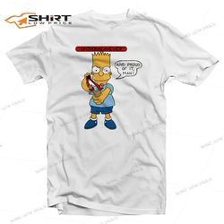 bart simpson underachiever and proud of it t-shirt