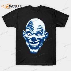 happy halloween crazy horror clown t-shirt