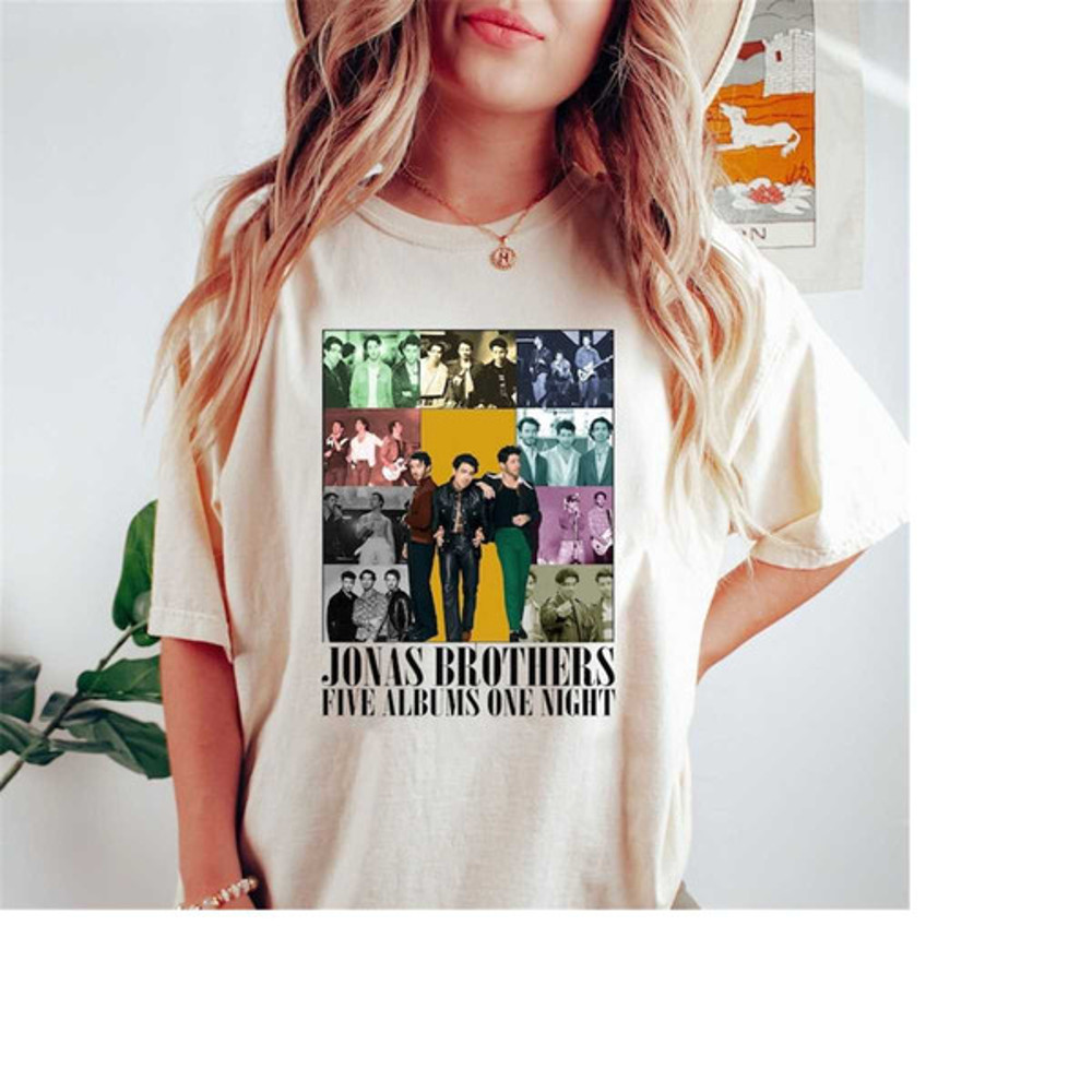 Jonas Brothers Shirt, Retro Jonas Brothers The Eras Tour Shirt, Jonas Brother Merch, Joe Jonas Homage Shirt