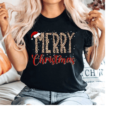 buffalo plaid christmas shirt, merry christmas leopard shirt, merry christmas sweatshirt, christmas family shirt