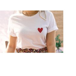 pocket size heart shirt, cute valentines day shirt, heart shirt, cute heart shirt unisex, valentines shirt