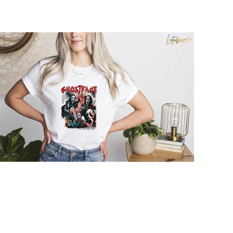 Ghost Face Shirt, Halloween Ghost T shirt, Cute Ghost Tee, Ghost T shirt, Spooky Tee, Funny Ghost Face, Cute Halloween