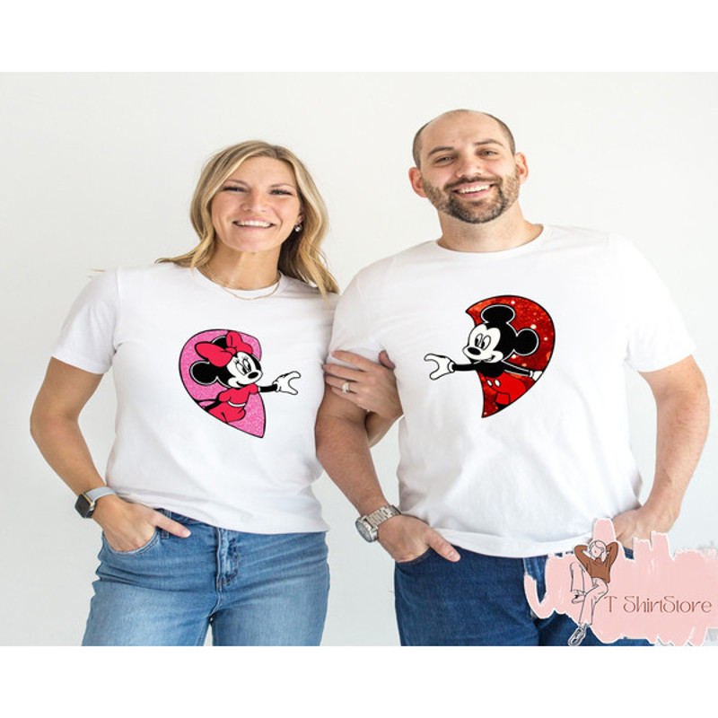 Valentine Mouse Shirt, Mickey and Minnie Valentine, Disney Couple Gifts, Heart Breaker Shirt, Disneyworld Valentine