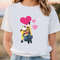 Minion With Heart Valentines Day T-shirts