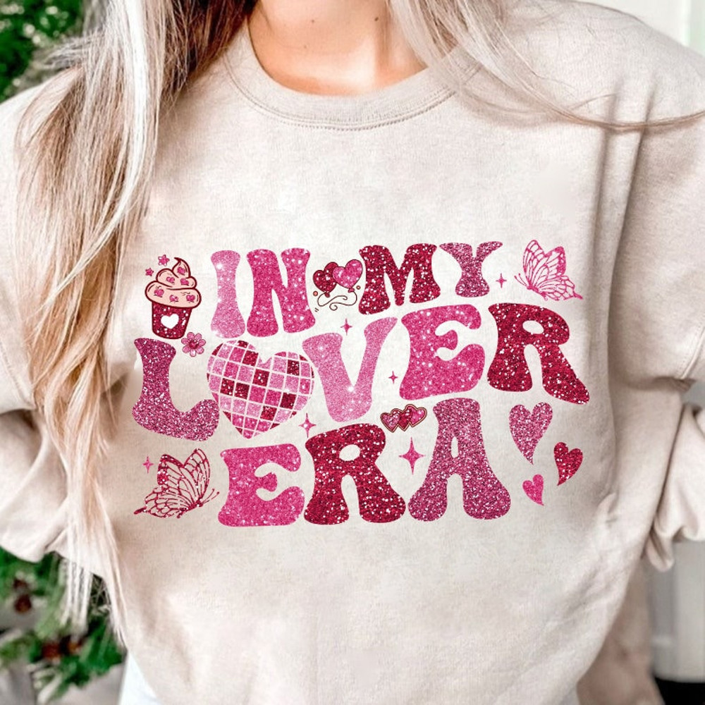 In My Lover Era Heart Valentine, Valentines Day Sublimation, Retro Valentine, Valentine Day, Happy Valentine