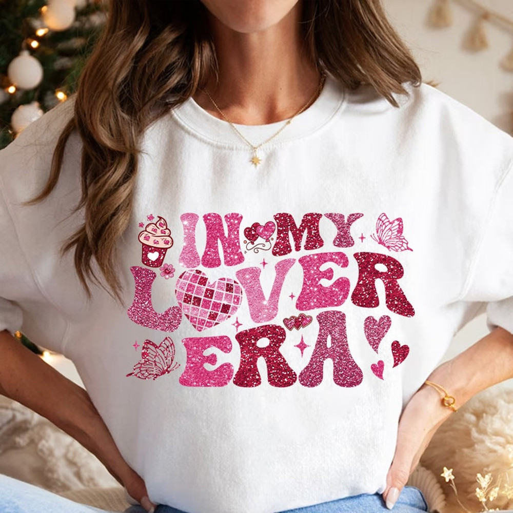In My Lover Era Heart Valentine, Valentines Day Sublimation, Retro Valentine, Valentine Day, Happy Valentine
