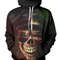 Mr Skull Police Hoodie 3D, Personalized All Over Print Hoodie 3D