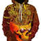 Creative Skull Hoodie 3D, Personalized All Over Print Hoodie 3D