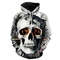 Skull And Bones Hoodie 3D, Personalized All Over Print Hoodie 3D