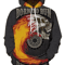 Born To Run Skull Hoodie 3D, Personalized All Over Print Hoodie 3D