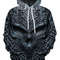 Nice Skull Hoodie 3D, Personalized All Over Print Hoodie 3D