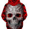 Skull 3D Hoodie 3D, Personalized All Over Print Hoodie 3D