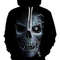 Evil Skull Hoodie 3D, Personalized All Over Print Hoodie 3D