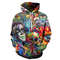Women With Skull Hoodie 3D, Personalized All Over Print Hoodie 3D
