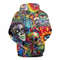 Women With Skull Hoodie 3D, Personalized All Over Print Hoodie 3D