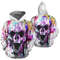 Skull Colorful Painting Hoodie 3D, Personalized All Over Print Hoodie 3D