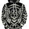 Raiders Skull Hoodie 3D, Personalized All Over Print Hoodie 3D V1