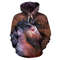 Horse Hoodie 3D, Personalized All Over Print Hoodie 3D