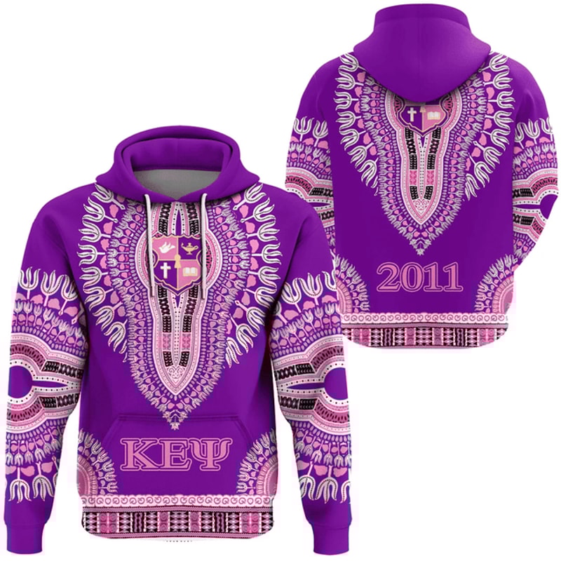 KEP Dashiki Hoodie 3D, Personalized All Over Print Hoodie 3D