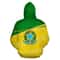 Brazil Coat Of Arms Vivian Style Hoodie 3D, Personalized All Over Print Hoodie 3D