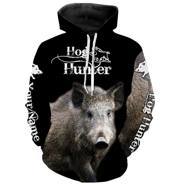 Feral Hog Hunting Hoodie 3D, Personalized All Over Print Hoodie 3D