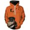 Best Pheasant Hunting Dogs Orange Hoodie 3D, Personalized All Over Print Hoodie 3D V4