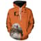 Best Pheasant Hunting Dogs Orange Hoodie 3D, Personalized All Over Print Hoodie 3D V14