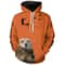 Best Pheasant Hunting Dogs Orange Hoodie 3D, Personalized All Over Print Hoodie 3D V15